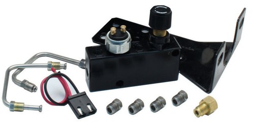 1.125" Bore GM Master Cylinder Universal Adjustable Distribution Block Kit 3/8" - Foto 9 di 9