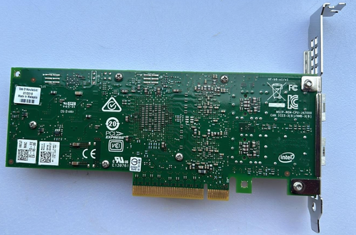 DELL INTEL XXV710-DA2 DUAL PORT 00M95 25GBE SFP28 PCI-E 0HN7J7 ADAPTER CARD - Bild 2 von 3