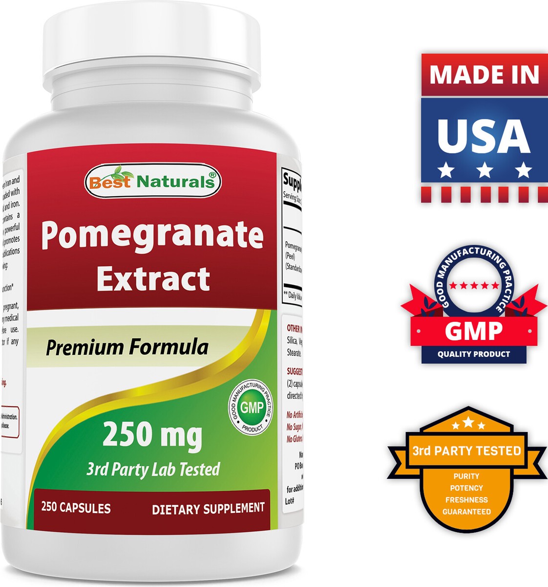 Cuore Di Melograno Pressure, 30 Compresse - Optima Naturals - Foto 12