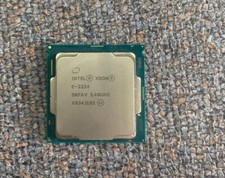 Intel Xeon e-2224 CPU processor 3.4-4.6 GHz 4-core 8 MB 71w lga1151 srfav-