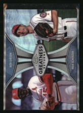 Bob Gibson/Max Scherzer 2019 Topps Chrome Greatness Returns #GRE-4 Baseball