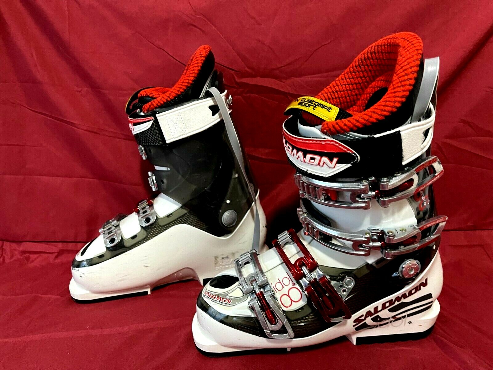 Salomon Energizer 80 Scarponi da sci bianchi 24 0
