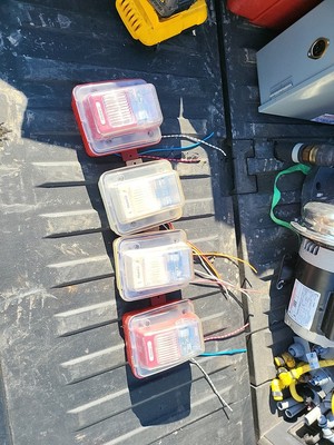 Potter Strobes, Strobe Horn Combos, Exterior Bell Alarm. New Open Box, Low Price