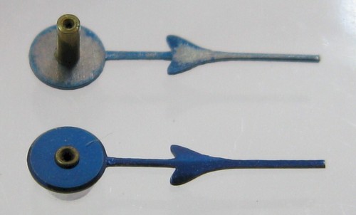 Longines Pocket Watch 18.72 minute register hand 6.5 mm x one * arrow shaped *