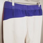 Nike Polar Fleece Jogger Pants Womens Size Large Sportswear Cream & Red Pockets