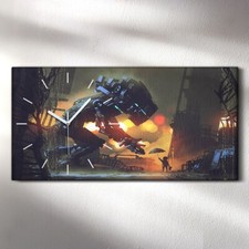 Horloge murale 60x30 enfant