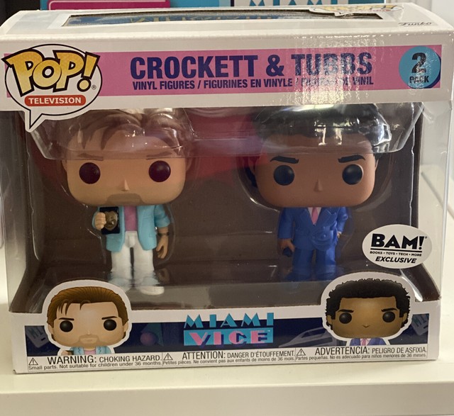 Funko Pop Miami Vice - Crockett & Tubbs 2 Pack Bam Vinyl Figures for sale online | eBay