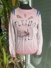 SCOTCH  R’BELLE SweatShirt Gr. 152 (12) Paradise Bird - Rosa Pink Druck Wie NEU