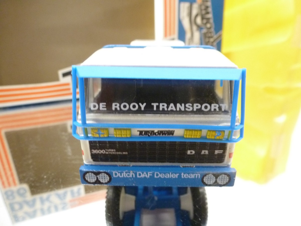 PORTEGIES DAF 3600 TRUCK TURBO TWIN #601 - PARIS-DAKAR '86 - 1:50