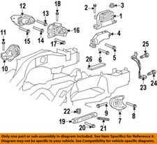 GM OEM 08-26 Caprice Suspension Components-Lower Cntrl Arm Rear Bolt 11589280