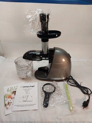 Amzchef Slow Juicer ZM1501 120V 60Hz 150W Grey