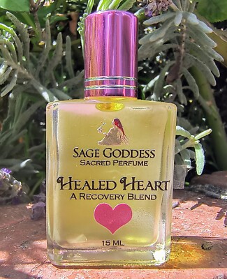 NEW  SAGE GODDESS HEALED HEART  A recovery Blend Sacred Perfume Oil 15ml