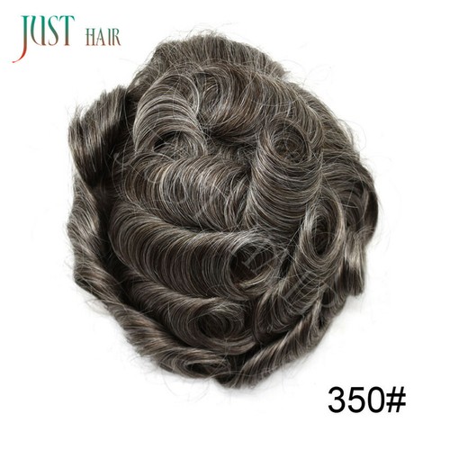 Mens Toupee Hairpiece Full SWISS LACE Basement Wig Human Hair Replacement System - Picture 45 of 72