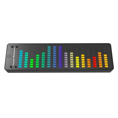 Power Acoustik Spectrum Analyzer Music Voice Rhythm Spectrum Display RGB Light