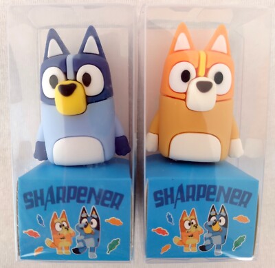 Bluey & Bingo Figur Bleistiftanspitzer Spielzeug Anspitzer Spielfigur