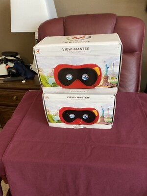 View-Master Virtual Reality Starter Pack 3D Viewer  Smartphone IOS/Android x2. 