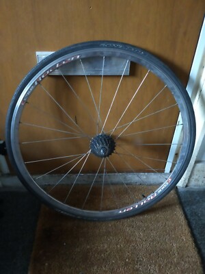 Cole Rollen Laufradsatz,700c,mit Bontrager Reifen,Schläuche & 10spd Kassette,sehr guter Zustand.