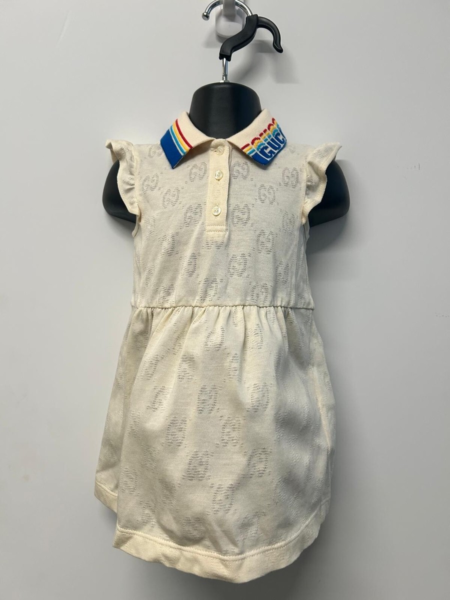 Gucci GG Logo Dress for Infant -SZ 12/18 months | eBay
