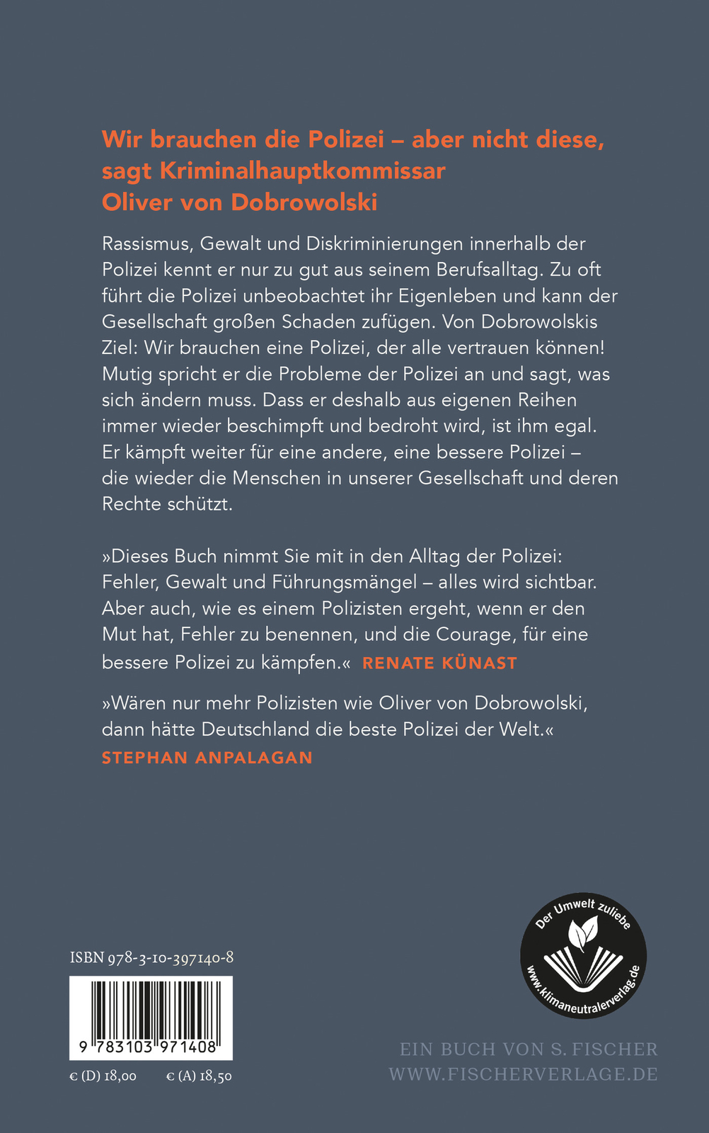 Thumbnail - Oliver Von Dobrowolski / »ich Kämpfe Für Eine Bessere Polizei« –