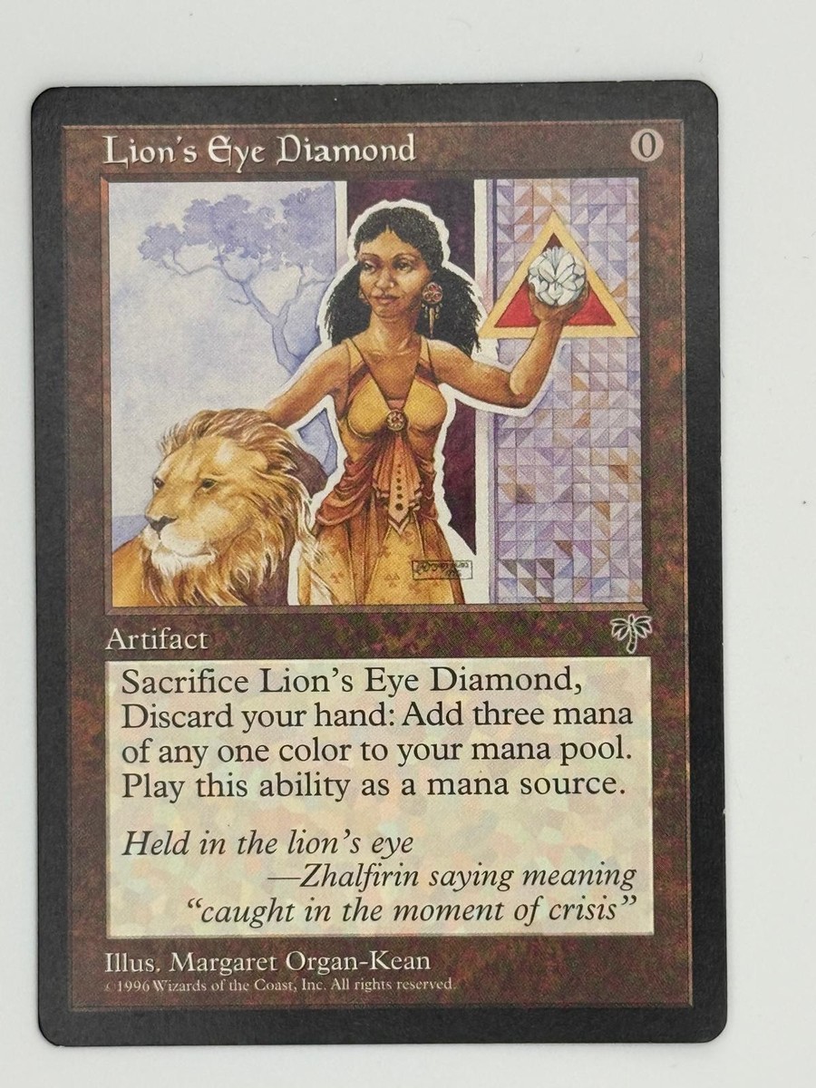 ライオンの瞳のダイアモンド/Lion's Eye Diamond　[MIR] Lion's Eye Diamond - Mirage - Magic The Gathering - MTG - NM