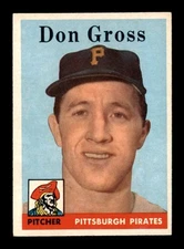 1958 Topps #172 Don Gross   EXMT/EXMT+ X3454761
