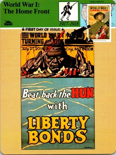 Dr Jim Stamps Maximum Card World War 1 Turning The Tide Forever Fdc