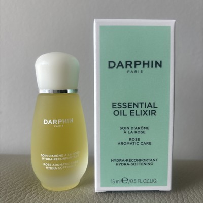 Darphin Essential Oil Elixir Rose Aromatic Care Hydra-Nourishing  0.5 oz New