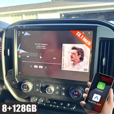 13.1" Pantalla Para 2014-2018 Chevy Silverado GMC Sierra Radio de coche estéreo