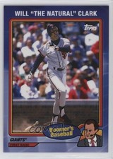2024 Topps x Chris Berman Boomer's Baseball Will Clark The Natural #22 b4d