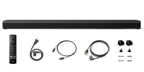 TCL 2.1 Channel Sound Bar Built-in Subwoofer Home Audio Alexa TS8011 Fire TV Ed. - Picture 2 of 8