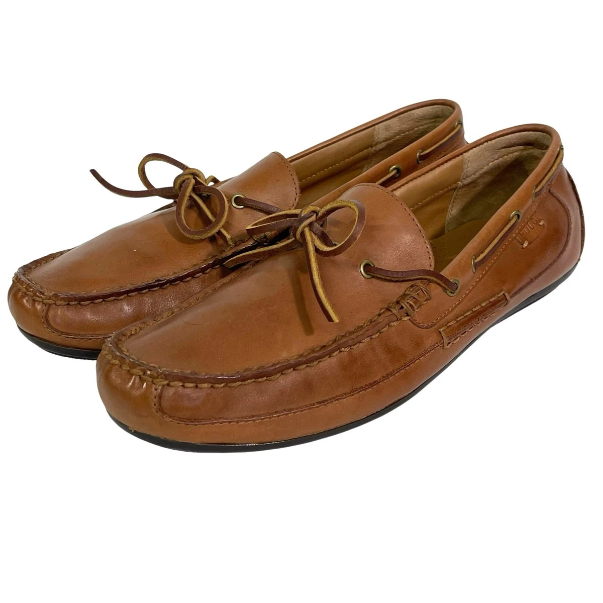Preworn Moccasins Polo Ralph lauren. Very good condition, size: 11,5D Ralph Lauren Moccasin Black Casual Shoes for Men for sale | eBay main image 4