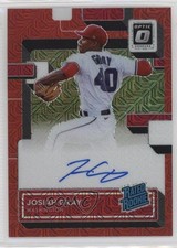 2022 Panini Donruss Optic Red Mojo Prizm 7/99 Josiah Gray #RRS-JG Auto 0rz7