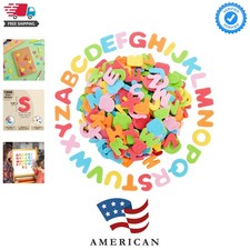 Foam Letter Stickers - Easy Peel Alphabet Stickers - Soft Sponge Foam Letters...