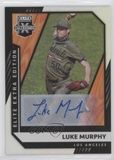 2021 Panini Elite Extra Edition Signatures Luke Murphy #110 Auto nd3