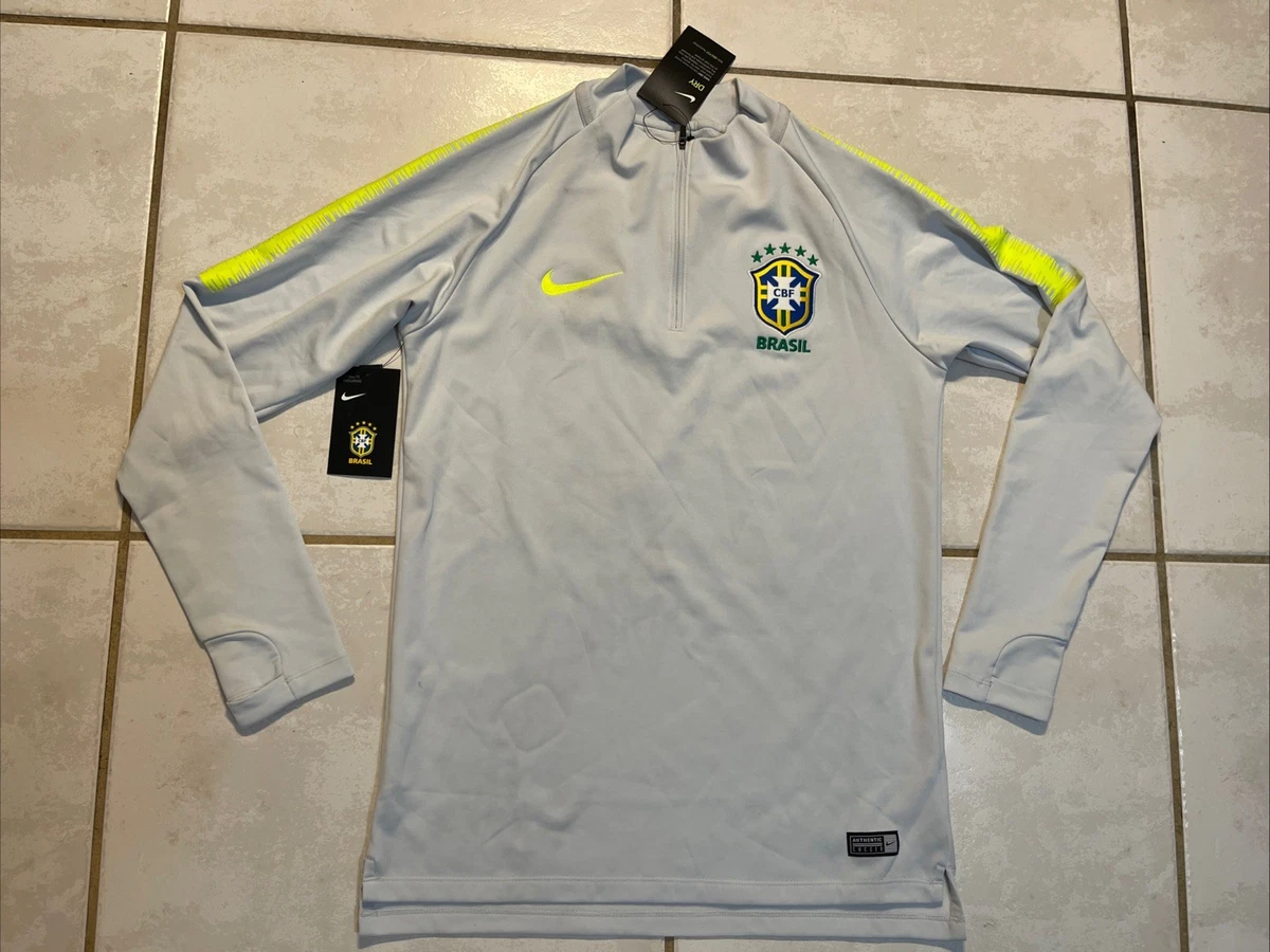 Nike Brazil Gray National Team Soccer Fan Apparel & Souvenirs for