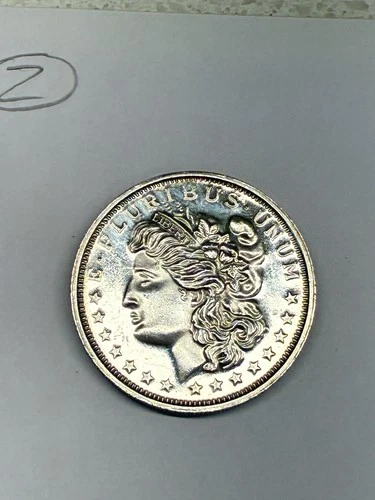 US Morgan Silver Trade Unit, 31.1 Grams, AU 55 Grade, Choice About Uncirculated