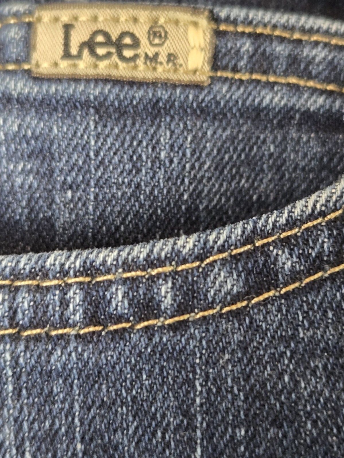 Lee Womens Jeans Size 12 Short Relaxed Straight  Cotton Blend Blue thumbnail 3