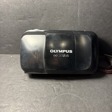 Olympus  Mju I Infinity Stylus 35mm Film Point  Shoot Camera TESTED WORKING