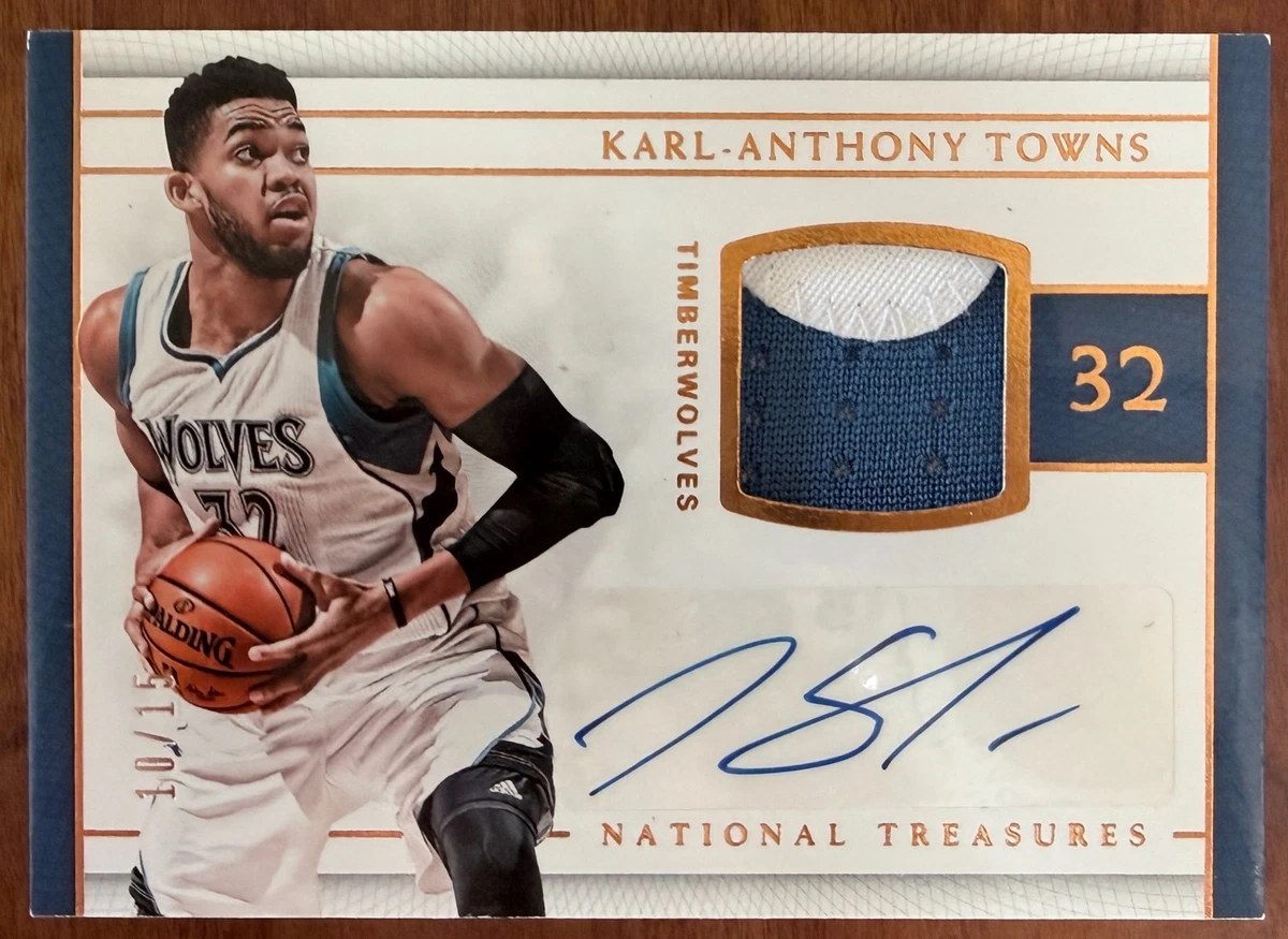 Karl Anthony Towns Basketball Trading Cards Minnesota Timberwolves