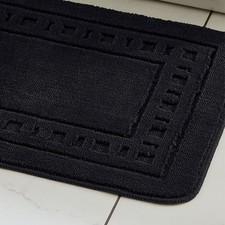 Catherine Lansfield Armoni Bath Mat Pedestal Set Bathroom Floor Mats Home UK