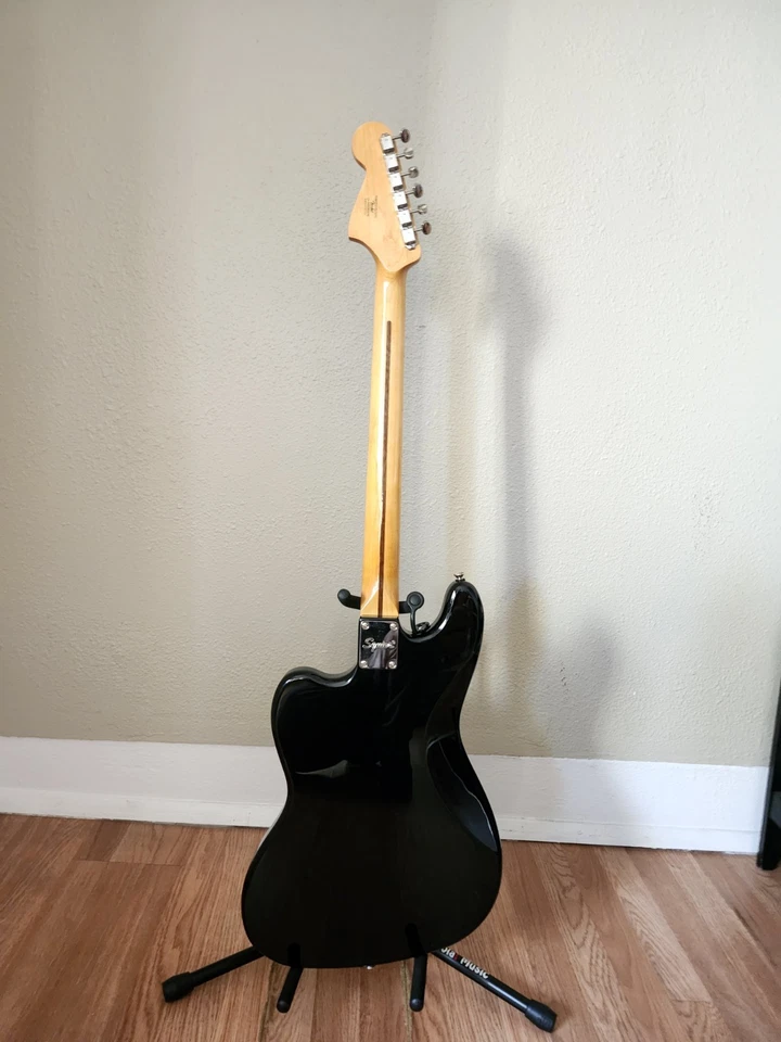 Fender Squier Bass VI Classic Vibe 6 String Bass Black 2025 With Maple Fretboard - Image 2 of 4