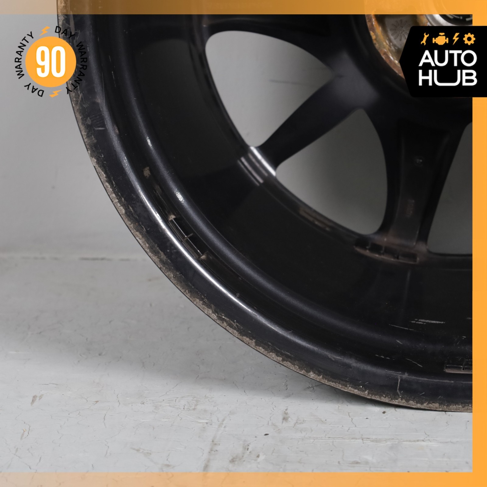 Maserati GranTurismo M145 10.5 x 20 20" Rear Wheel Rim Black 84072500 OEM
