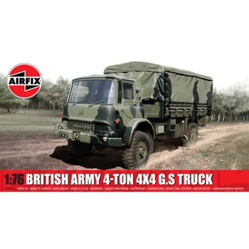 Airfix 1/76 British Army 4-ton 4 x 4 G.S Truck - A02326A - Image 10