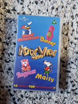 Kids Vids 2000: Woody Woodpecker, Barney, Bagpuss, Maisy VHS Video Kids ...