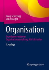 Georg Schreyögg / Organisation9783658434380