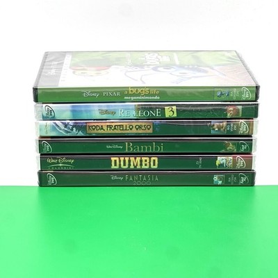 LOT 6 DVD DISNEY NEU - Bambi, Dumbo, Koda Bruder Bär, König der Löwen