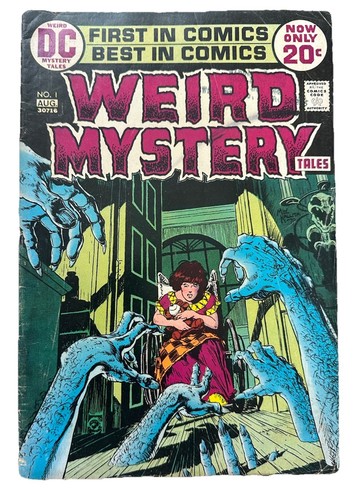 WEIRD MYSTERY TALES 1 LOW GRADE 1972 JACK KIRBY BERNIE WRIGHTSON 1ST APP DESTINY