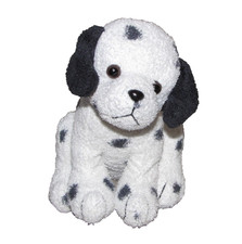 RUSS DOTTIE DALMATIAN DALMATION BLACK WHITE POLKA DOT SPOT LUV PET DOG BEAN BAG