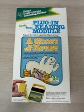 A Ghost In The House: Speak  Read Book, Cartridge  Box: 1980 Texas Instruments