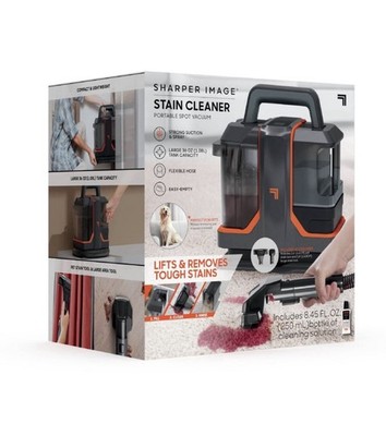 Sharper Image Stain Cleaner Portable Spot Vacuum: Handheld Electric Cleaner,NEW